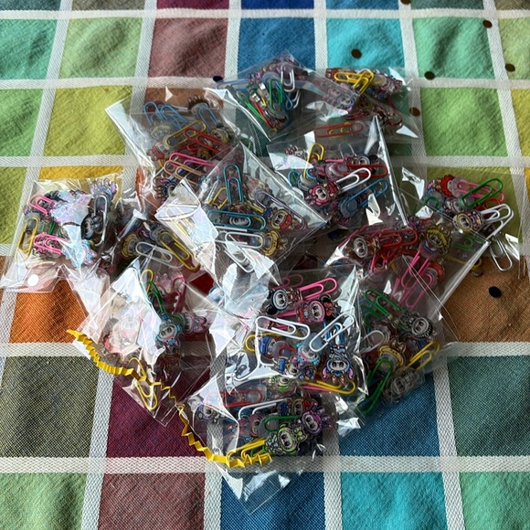 🖇️ Colorful LABUBU Paper Clips Set 🖇️ - Picture 3 of 16